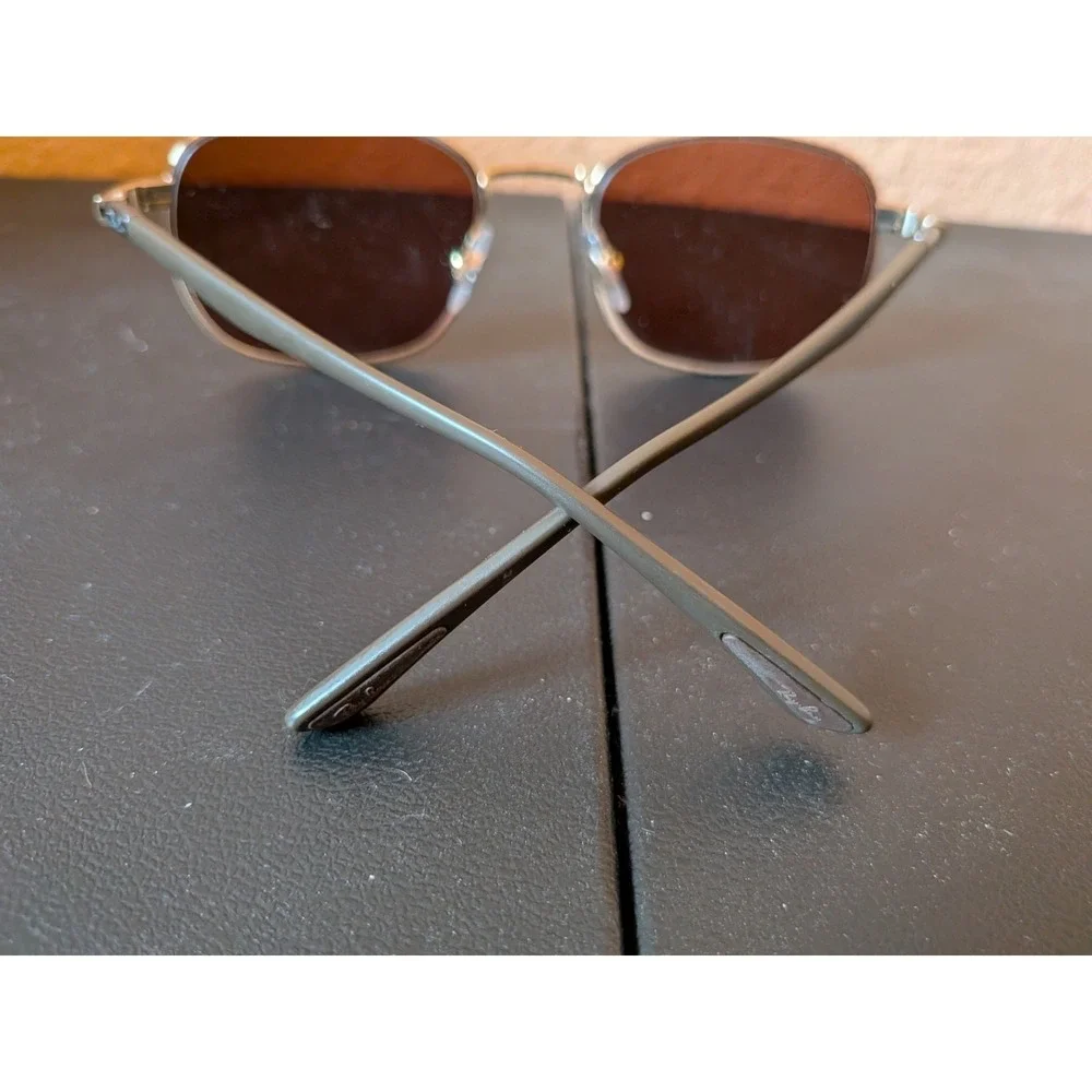 Ray Ban RB 3670CH 001AN Gold Brown Glass Polarized Sunglasses FRAMES ONLY